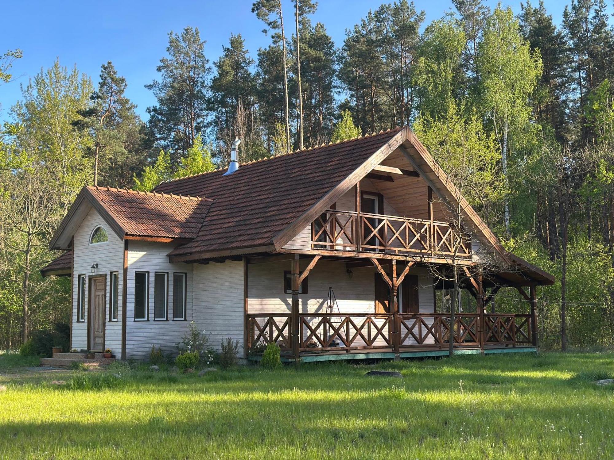 Jagodowy Zakatek, Caloroczny Dom Na Wylacznosc W Lesie, Balia, Cisza, Kominek, Weranda, Stawy Tuczna Kültér fotó